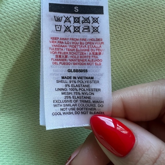 Gymshark High Impact Sports Bra β Green β Size Small! Great condition! - Picture 7 of 7